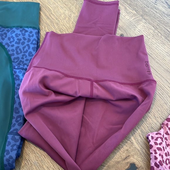 Barre3 medium leggings. Lot of 3. Pockets - Picture 4 of 9